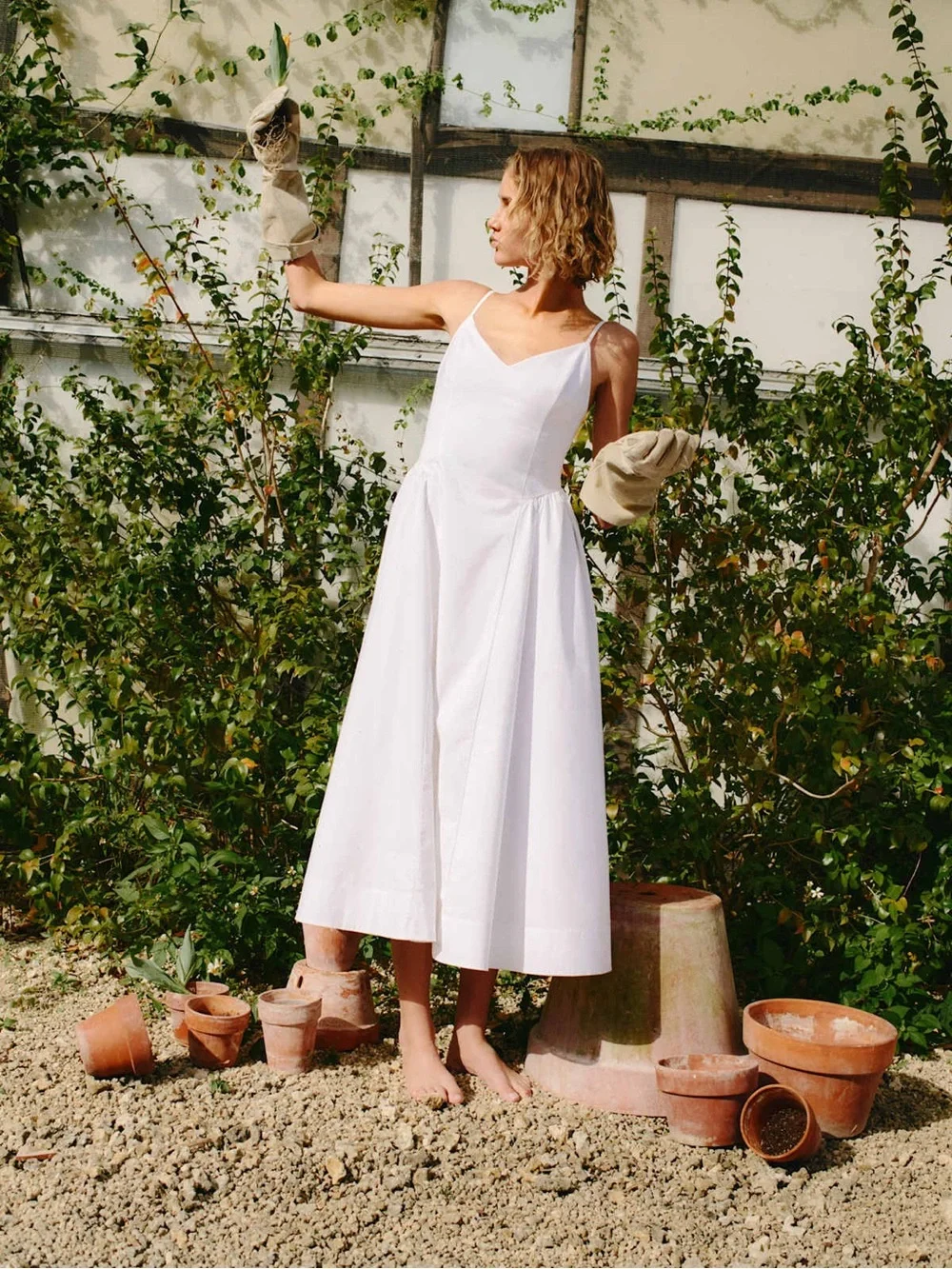 Aritzia Babaton Technique Poplin Dress - Picture 1 of 7